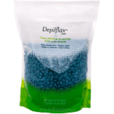 Воск пленочный синий, Depilflax в гранулах 1000 гр