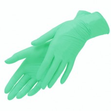 Перчатки нитриловые MediOK  зеленый  4 гр (50 пар/уп)