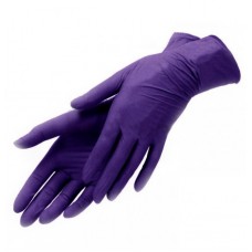 Перчатки нитриловые NitriMax фиолетовые  3,5 гр. 50пар